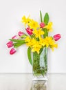 Spring and Easter Flower Arrangement.