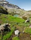 Spring in Estaube circus in French Pyrenees