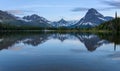 Spring Evening at Pray Lake Royalty Free Stock Photo