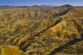 Spring farmland gansu china Royalty Free Stock Photo