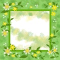 Spring fling frame