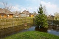 Spring flood, Belarus