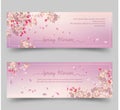 Spring Floral Banners