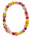 Spring floral frame