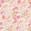 Spring floral pattern