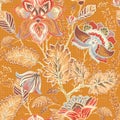 Spring floral seamless pattern. Provence style