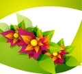 Spring flower abstract background Royalty Free Stock Photo