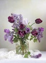 Spring flower bouquet Royalty Free Stock Photo