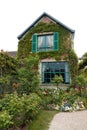 House from the side at Garden of Monet in Giverny