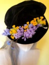 Spring Flowers Hat Fashion Mannequin