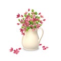 Spring Flowers in Jug