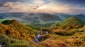 Spring forest mountain landscape, Slovakia Royalty Free Stock Photo