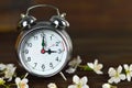 Spring forward. Daylight Saving Time Royalty Free Stock Photo