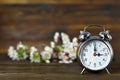 Spring forward. Summer time change Royalty Free Stock Photo