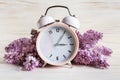 Spring Forward Time - Savings Daylight Concept Royalty Free Stock Photo
