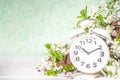 Spring Forward Time, Savings Daylight Concept Royalty Free Stock Photo