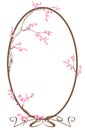 Spring frame vector