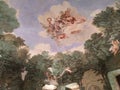 Spring frescoes in villa falconieri