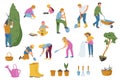 Spring Gardening Icons Collection