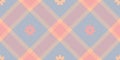 Spring gingham pattern, seamless checked plaids. Pastel vichy background for print wrapping paper, gif card, invitation, Easter