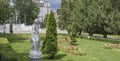 In the spring Gorky Park ,Rostov-on-Don, Russia Royalty Free Stock Photo