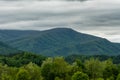 Spring Green Layers And Cloudy Sky In Cades Cove Royalty Free Stock Photo