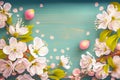 Blossoming Beauty Cherry Flowers in the Springtime Background Royalty Free Stock Photo