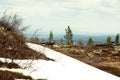 Spring on the hills of Lapland