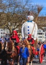 Spring holiday parade in the city of Zurich, Switzerland