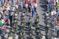 Spring holiday parade in Zurich, Switzerland