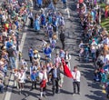 Spring holiday parade in Zurich, Switzerland