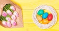 Spring holiday. Tradition celebrate easter. Happy easter season. Easter eggs symbol. Spring vibes. Easter is coming