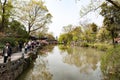 Spring in Humble Administrator`s Garden in Suzhou near Shanghai, China Royalty Free Stock Photo