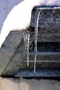 Hung spring icicles