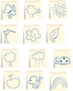 Spring icon set