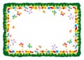 Spring illustration frame