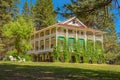 Spring Image in Wawona Hotel at Yosemite National Park Royalty Free Stock Photo