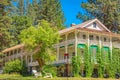 Spring Image in Wawona Hotel at Yosemite National Park Royalty Free Stock Photo