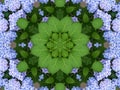 Spring kaleidoscope Royalty Free Stock Photo