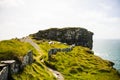 Spring landscape in Cliffs of Moher Aillte An Mhothair, Ireland Royalty Free Stock Photo