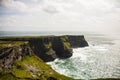 Spring landscape in Cliffs of Moher Aillte An Mhothair, Ireland Royalty Free Stock Photo