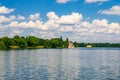 Spring landscape of a lake in Potsdam, Germany Royalty Free Stock Photo