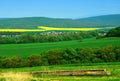 Spring landscape near by Topolcany, Slovakia