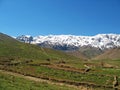 Landscape of Zagros mountains , western Iran Royalty Free Stock Photo