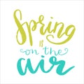 Spring lettering phrases