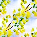 Spring macro seamless texture oil painting on Royalty Free Stock Photo