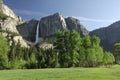 Spring meadow in Yosemite Valley Royalty Free Stock Photo