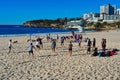 Spring Morning Beach Volleyball, Bondi Beach, Australia