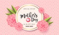 Mothers day sale background Royalty Free Stock Photo