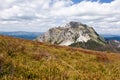 Spring mountains - Big Rozsutec hill, Little Fatra, Slovakia Royalty Free Stock Photo